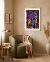 Graffiti Digital Nuevo 2023 41 framed in a tender room thumbnail