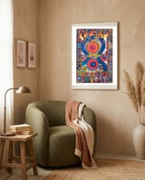 Graffiti Digital Nuevo 2023 56 framed in a tender room thumbnail