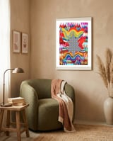Graffiti Digital Nuevo 2023 66 framed in a tender room thumbnail