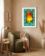 Graffiti Digital Nuevo 2023 75 framed in a tender room thumbnail