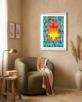 Graffiti Digital Nuevo 2023 76 framed in a tender room thumbnail