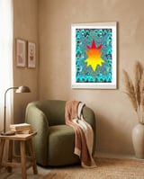 Graffiti Digital Nuevo 2023 77 framed in a tender room thumbnail