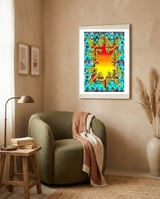 Graffiti Digital Nuevo 2023 80 framed in a tender room thumbnail
