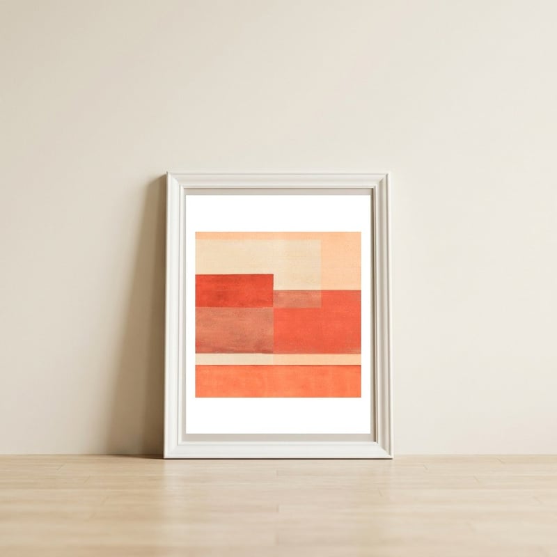 Gainsay 4 — framed, leaning against the wall