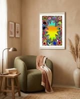Graffiti Digital Nuevo 2023 87 framed in a tender room thumbnail