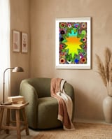 Graffiti Digital Nuevo 2023 88 framed in a tender room thumbnail