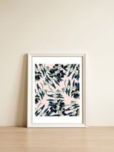 Olive Branch Pattern — framed, leaning against the wall thumbnail