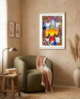 Graffiti Digital Nuevo 2023 106 framed in a tender room thumbnail