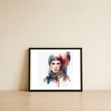 medieval-scout-officer-gaze-1 — framed, leaning against the wall thumbnail