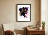 watercolor-carnival-lace-mask-woman framed in a focused room thumbnail