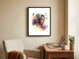 butterfly-veil-portrait framed in a focused room thumbnail