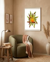 Fuego 20 Copia framed in a tender room thumbnail