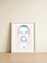 Bubble Boy — framed, leaning against the wall thumbnail