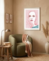 Rose Quartz framed in a tender room thumbnail