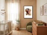 tropical-floral-indonesian-woman-glow framed in a tender room thumbnail