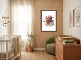 floral-veil-with-butterflies framed in a tender room thumbnail