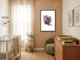 serene-veil-wildflower-crown framed in a tender room thumbnail
