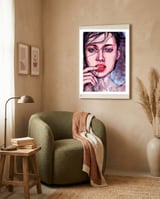 Pool Party framed in a tender room thumbnail