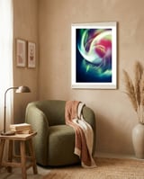 Abstract Art XIII framed in a tender room thumbnail