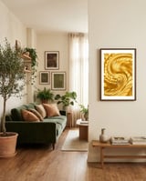 Goldie X framed in a grounding room thumbnail