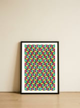 Pattern LXIII — framed, leaning against the wall thumbnail