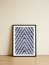 Pattern LXIV — framed, leaning against the wall thumbnail