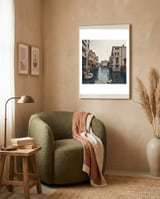 Water Way In Venice framed in a tender room thumbnail