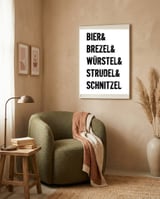It`s a German Thing! framed in a tender room thumbnail