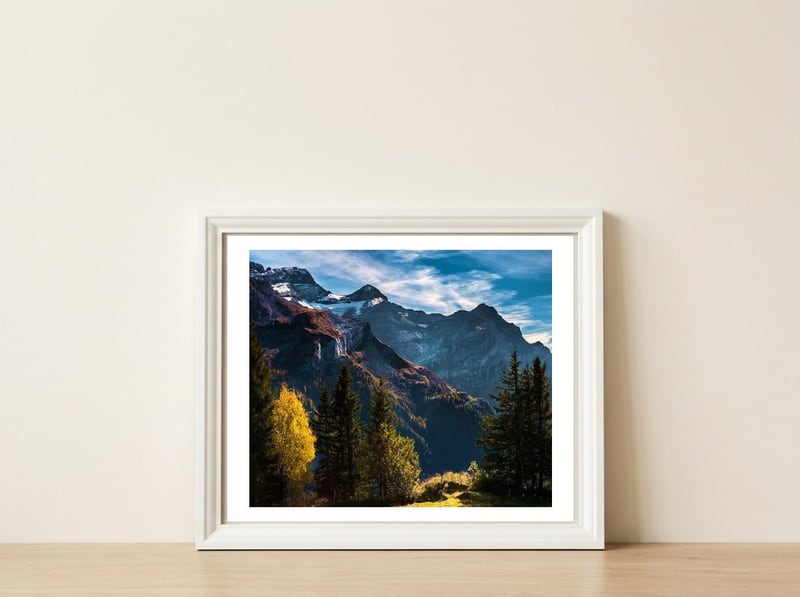 Nature SPIRIT — framed, leaning against the wall