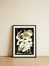 Deceiver — framed, leaning against the wall thumbnail