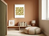 Marigold And Dandelion Musk  framed in a gentle room thumbnail