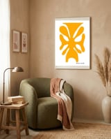 Pop Abstract 2023 1 Copia framed in a tender room thumbnail