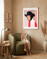 Faded Stars Yul · E framed in a tender room thumbnail
