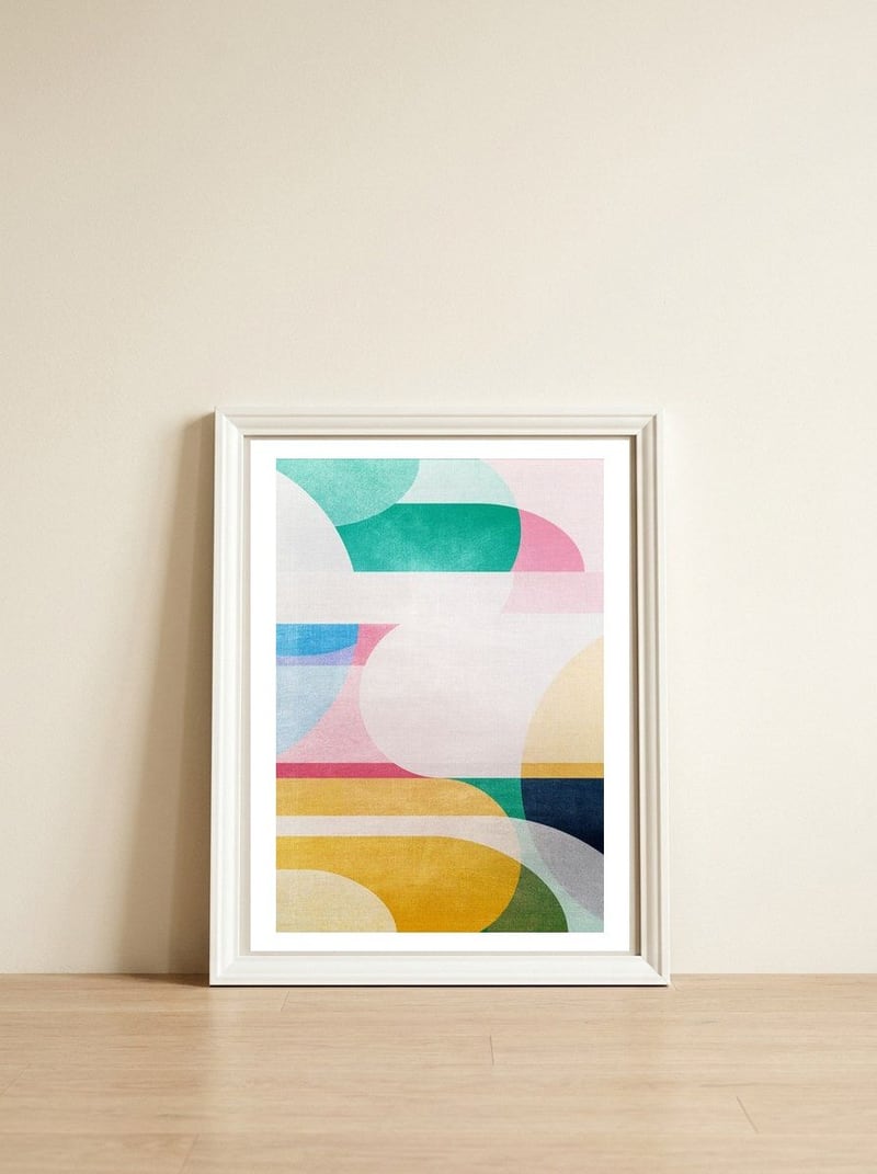 There And Back Again (3) — framed, leaning against the wall