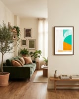 24 framed in a grounding room thumbnail
