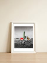 Atmosphere · es Ist gesäht — framed, leaning against the wall thumbnail