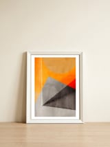Gizé E O Sol 2 — framed, leaning against the wall thumbnail