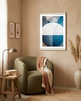 Orbit (1) framed in a tender room thumbnail