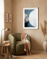Orbit (3) framed in a tender room thumbnail