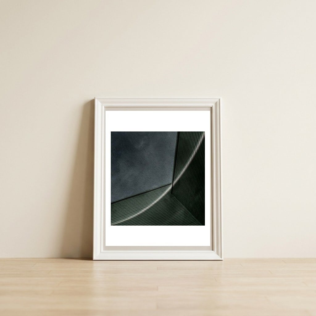Duby2 Final — framed, leaning against the wall