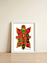 Pop Abstract 2023 67 Copia — framed, leaning against the wall thumbnail