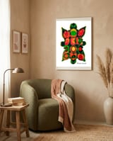 Pop Abstract 2023 76 Copia framed in a tender room thumbnail