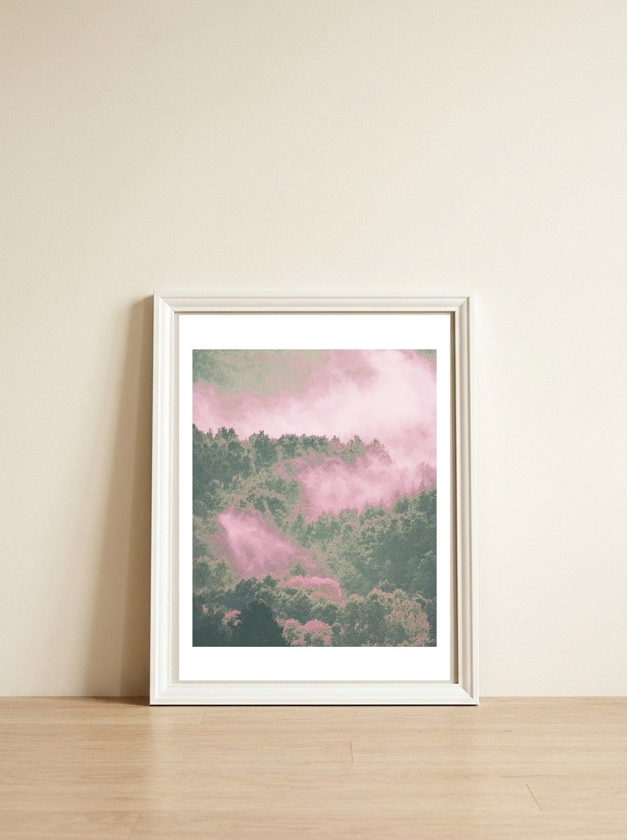 Deeper Variation — framed, leaning against the wall
