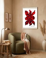 Pop Abstract 2023 90 Copia framed in a tender room thumbnail