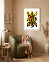 Pop Abstract 2023 92 Copia framed in a tender room thumbnail