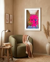 Pop Abstract 2023 A 1 framed in a tender room thumbnail