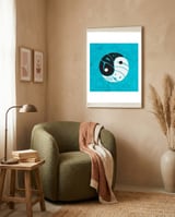 Good Vibes framed in a tender room thumbnail