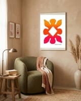 Pop Abstract 2023 105 Copia framed in a tender room thumbnail