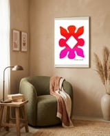 Pop Abstract 2023 107 Copia framed in a tender room thumbnail