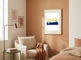 Abstract Waves framed in a tender room thumbnail